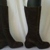 384B* Colori -superbes bottes marron originales tout cuir (3