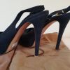Gianvito Rossi - jolies sandales luxe bleu full cuir (40)
