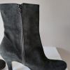 963B* Wagram - sexy boots noirs full cuir (41)