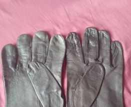 Gants cuir homme - T 10