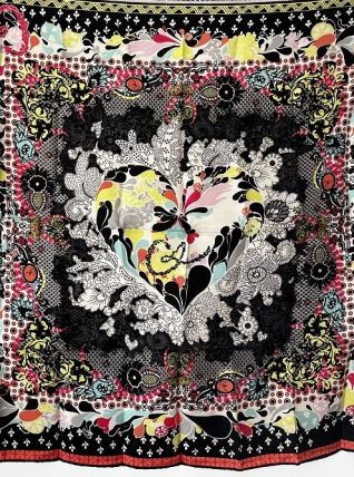 carré de soie Christian lacroix
