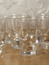Ensemble de 12 Verres à Liqueur ou à Shot - Années 1950 - Fr