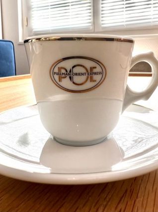 Tasses à café du Pullman Orient-Express en porcelaine