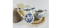 Sets de tables vintage motifs floraux.