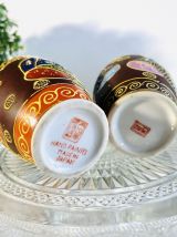 Deux petits vase Satsuma Japonais 