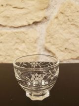 14 petits verres années 50 pied étoile