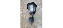 Lanterne extérieure noire au design rétro