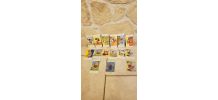 13 cartes savon Cadum Walt disney + 2 offertes