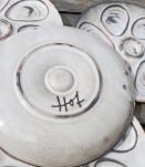 7 assiettes huîtres Vallauris de G. Hoffman