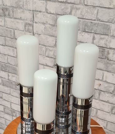 Lampe Space Age en verre de Murano dans le gout Carlo Nason,