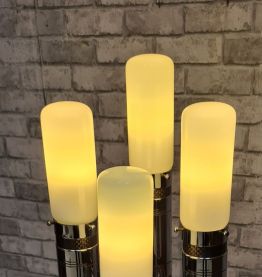 Lampe Space Age en verre de Murano dans le gout Carlo Nason,