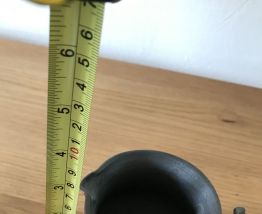 Pot à lait ancien en cuivre