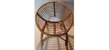 fauteuil en rotin enfant