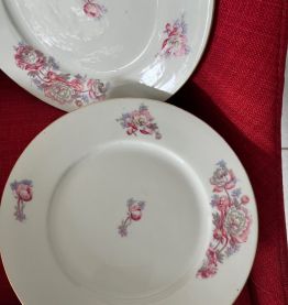 service à dessert porcelaine MLV 10 assiettes