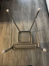 Tabouret classique Suédois. Motif Stockholm.