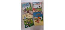 4 livres Scamp club du livre Disney 