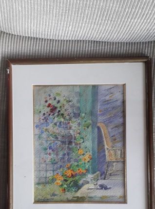 Tableau ancien signé