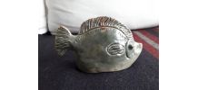 Poisson vintage en céramique