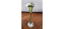 Vase soliflore suédois en verre soufflé