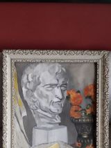 Tableau ancien à l'huile 
