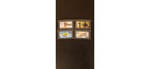 4 cartes jeu Game boy Advance