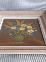Tableau ancien à l'huile signé
