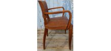 Fauteuil bridge en skaï