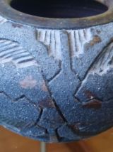 vase boule art brésilien Oyapock