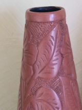 paire de vases terracotta vintage 