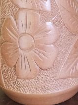 paire de vases terracotta vintage 