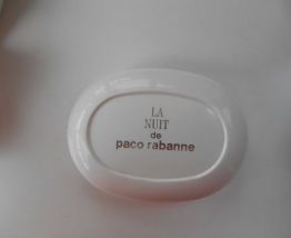 Boite pr le savon "  La  NUIT  de PACO RABANNE "