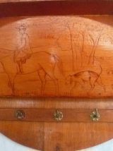 presentoir en bois , vintage