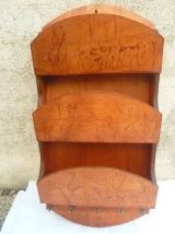 presentoir en bois , vintage