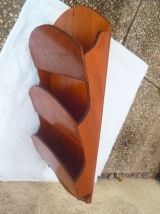 presentoir en bois , vintage