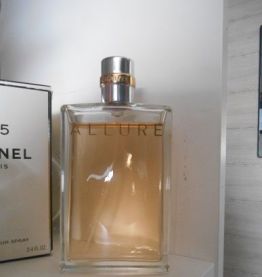 FLACON   FACTICE   100ML Déco  "  ALLURE de  CHANEL " ,   