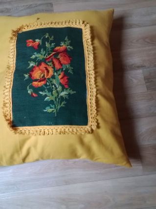 Coussin floral 