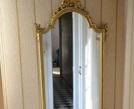 Miroir Style Hollywood Regency, pièce rare