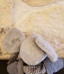 Peluche souris grise Cocotine by Dimpel