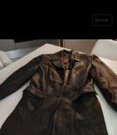 Magnifique veste en cuir véritable femme