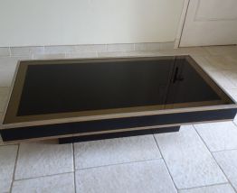 Table basse design WILLY RIZZO - Italie - 1970