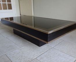 Table basse design WILLY RIZZO - Italie - 1970