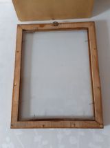 Cadre en bois avec vitre