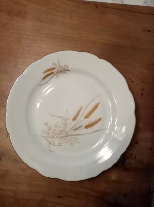 Belles assiettes faience fabriquées par la maison Kahla