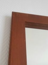 Miroir vintage en teck 