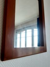 Miroir vintage en teck 
