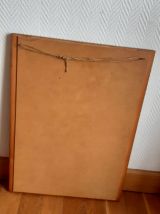 Miroir vintage en teck 