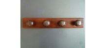 porte manteau , 4 patères , vintage 