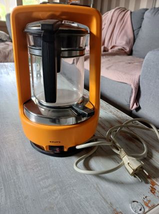 Cafetière Krups vintage orange TYP 265