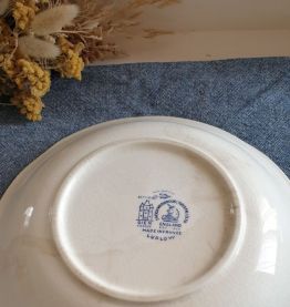 Assiette Gien Wedgood