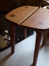 Attribué à Pierre Gautier Delaye. tabouret bois, France, cir